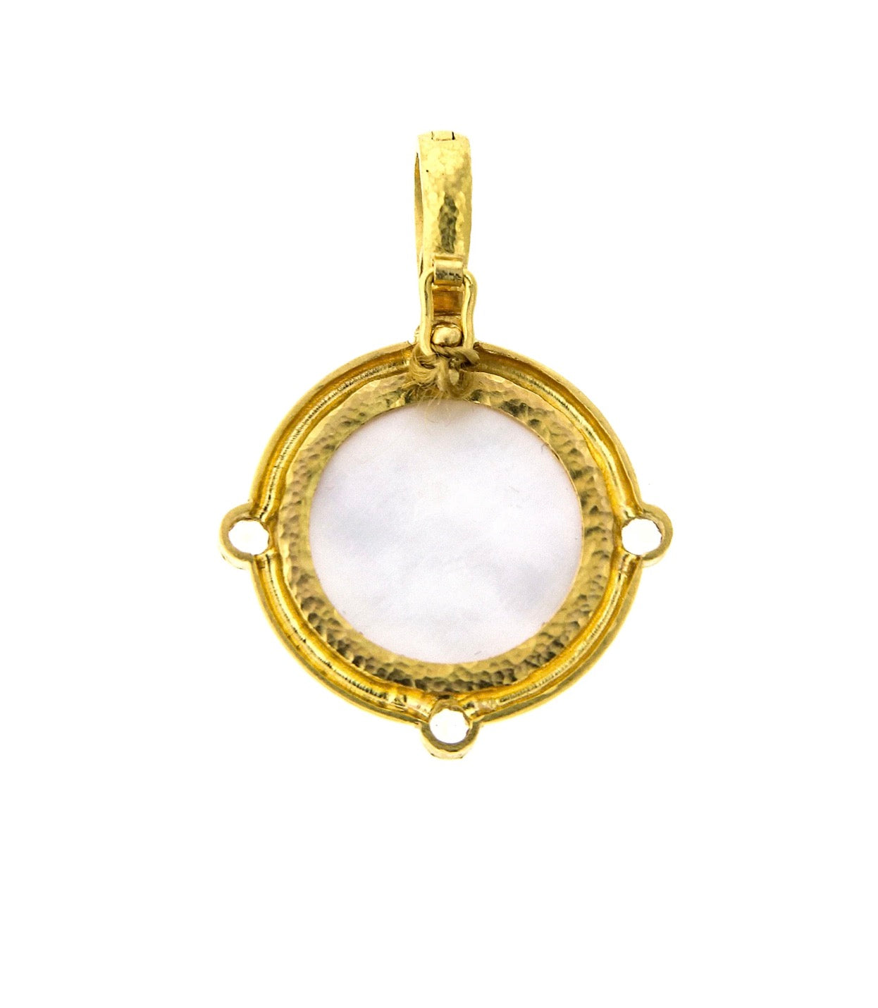 Rock Crystal Queen Bee Pendant