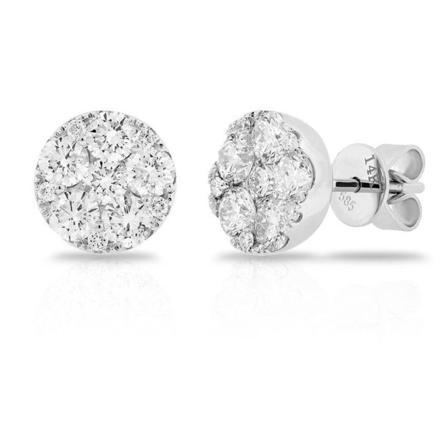 <b>MATERIALS</b> 
•	14k White Gold
•	Diamonds, 1.06ctw

<b>S...