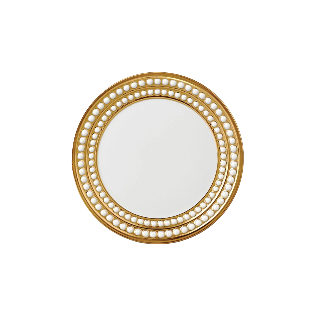 Perlée Gold Bread & Butter Plate