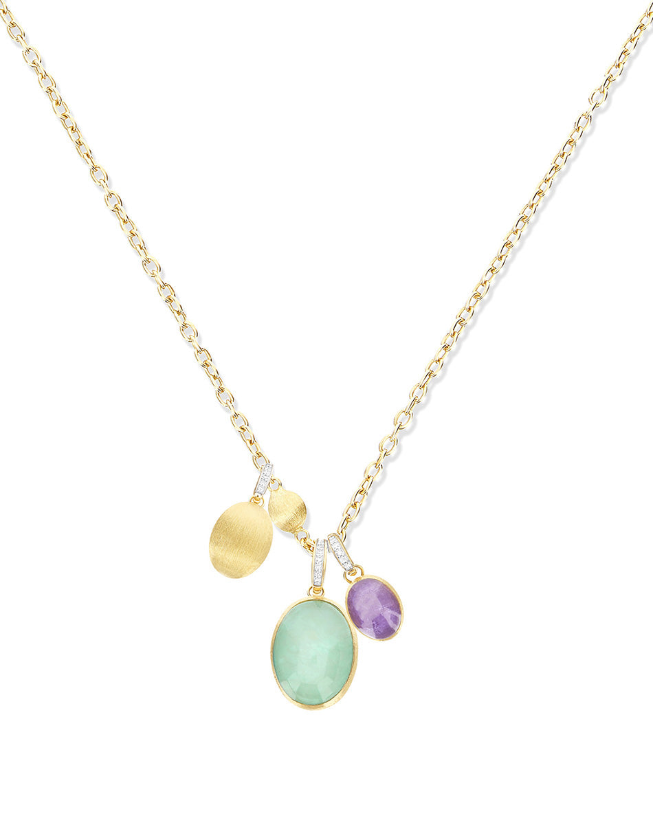 Large Jadeite and Diamond Boules Charm