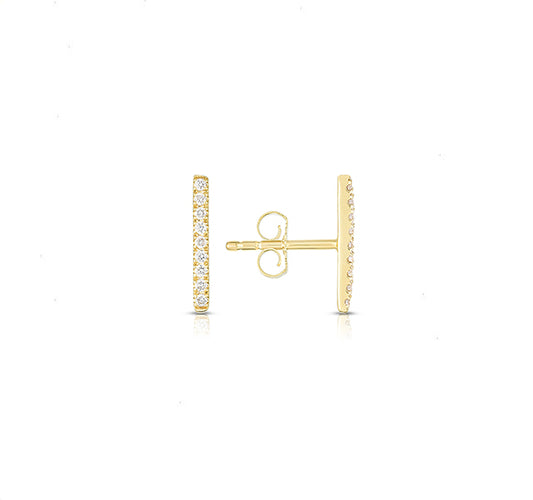 Diamond Bar Studs