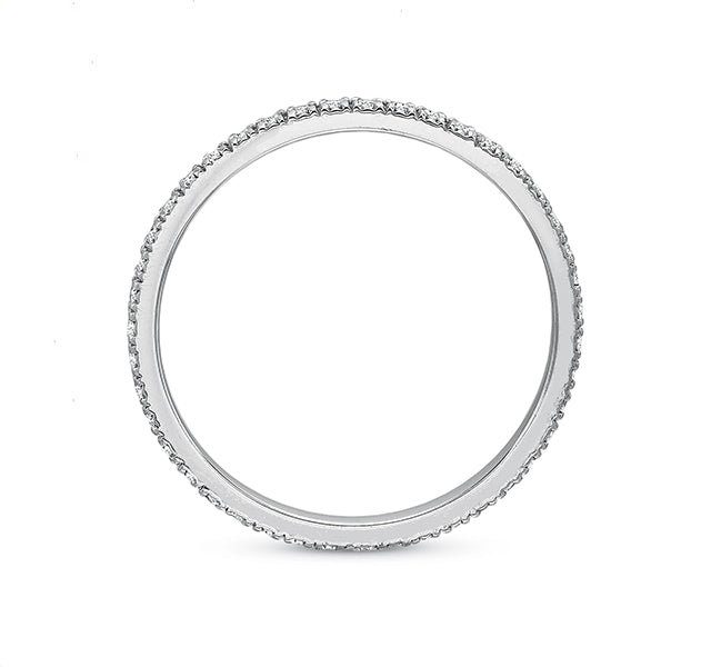 Diamond Eternity Band in White Gold .30tw