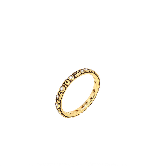 Mini 62 Eternity Band with Diamonds