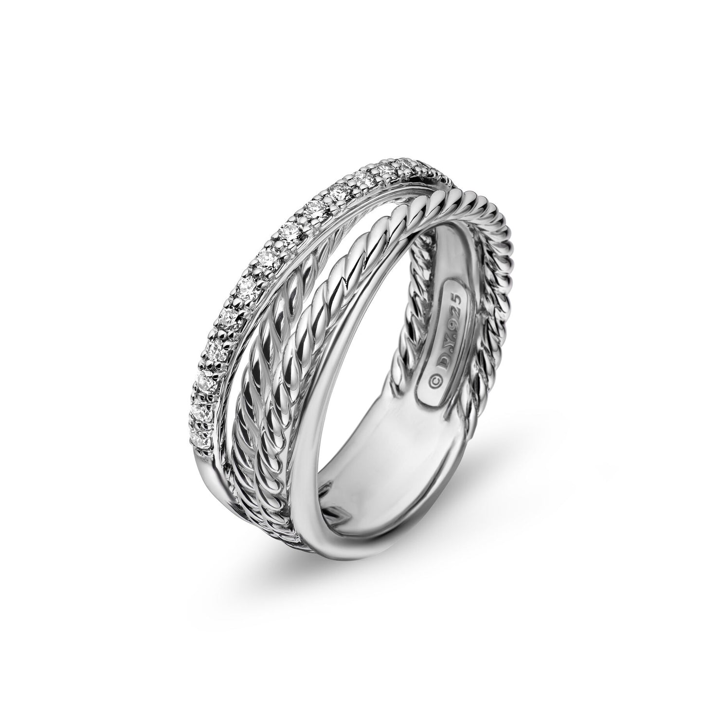 The Crossover Collection® Ring with Diamonds