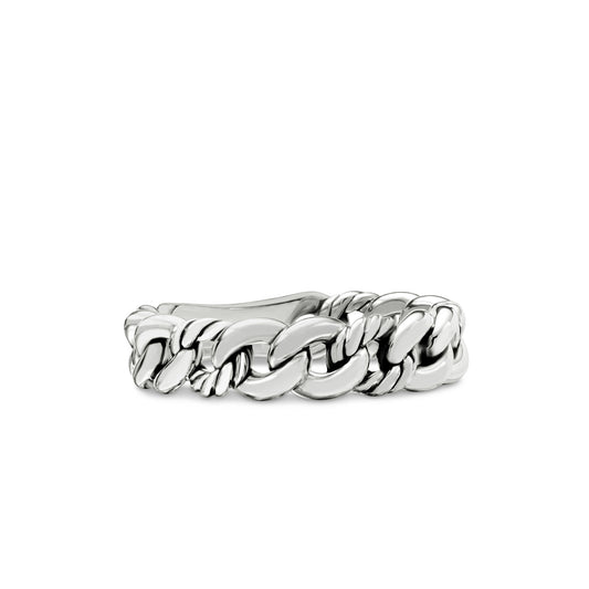 Belmont Curb Link Narrow Ring