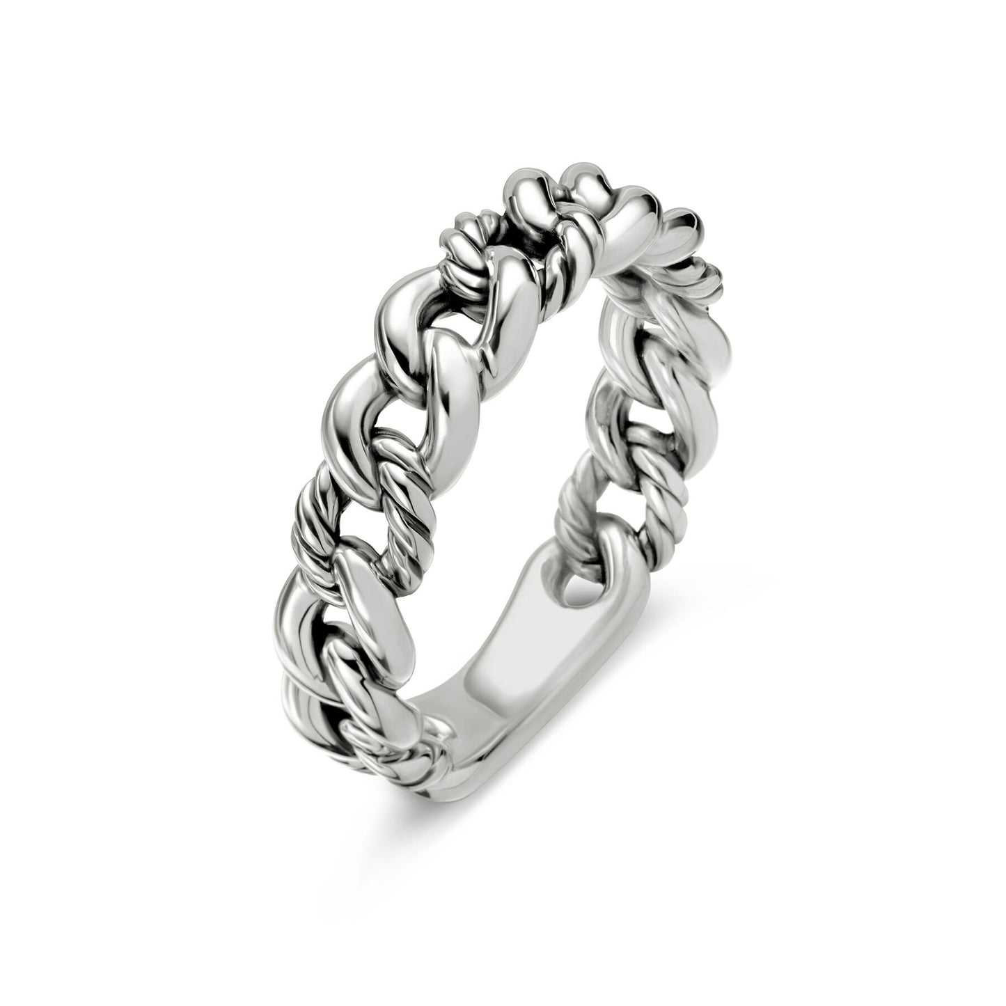 Belmont Curb Link Narrow Ring