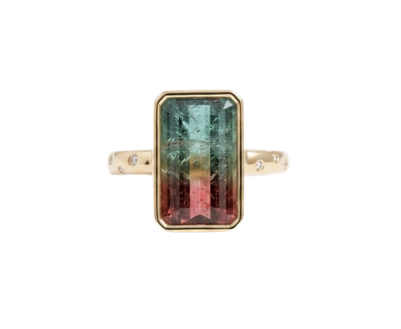 Quinn Watermelon Tourmaline Ring