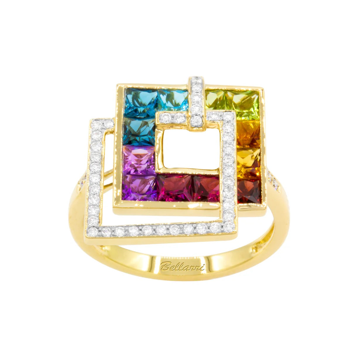 Malibu Nouveau Ring with Mixed Gemstones