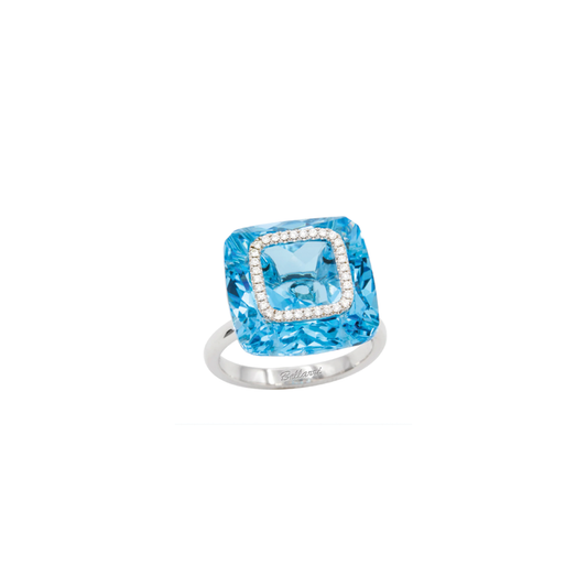 Valentina Ring in Blue Topaz
