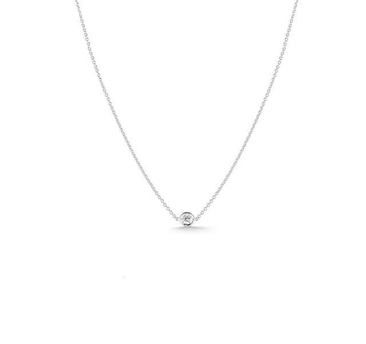 Diamonds by the Inch Single Bezel Diamond Pendant