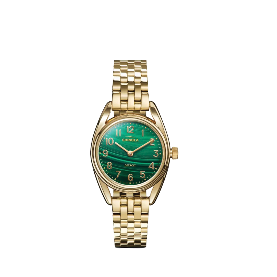 Derby 30 mm with Malachite Dial