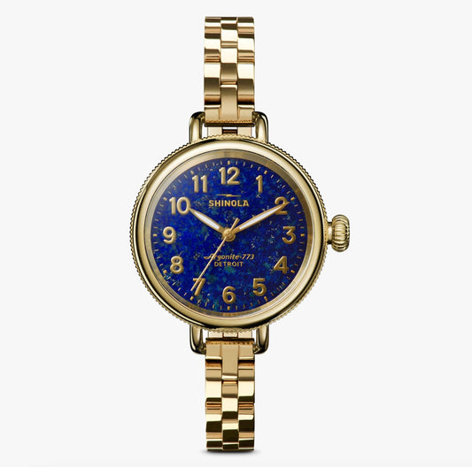 'The Birdy' Watch 34mm with Lapis Dial
