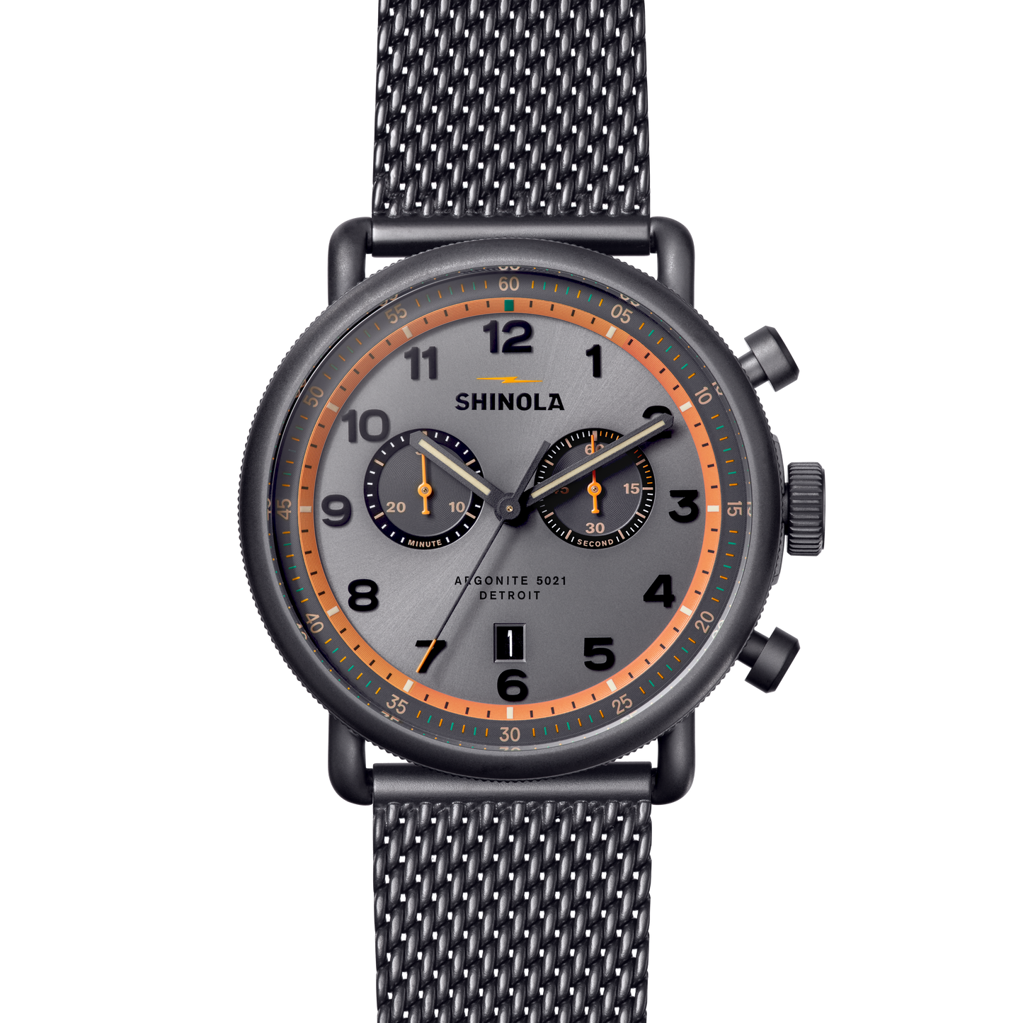 Gunmetal Canfield C56 Chronograph Watch