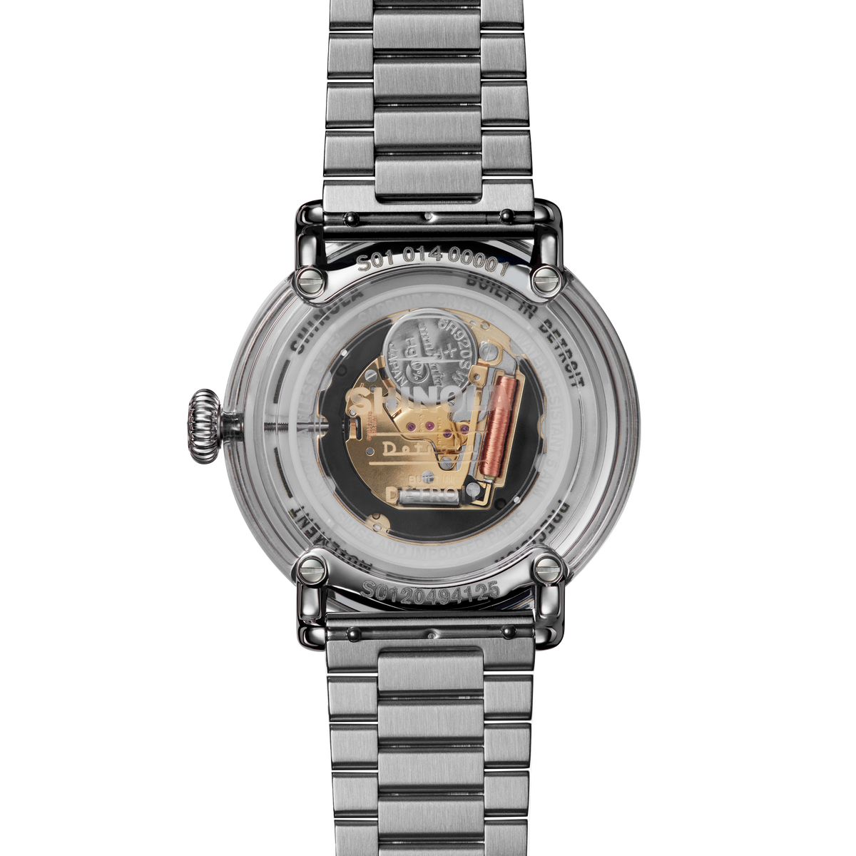 Detrola 41 mm 3-Hand Watch with Cypress Green Dial