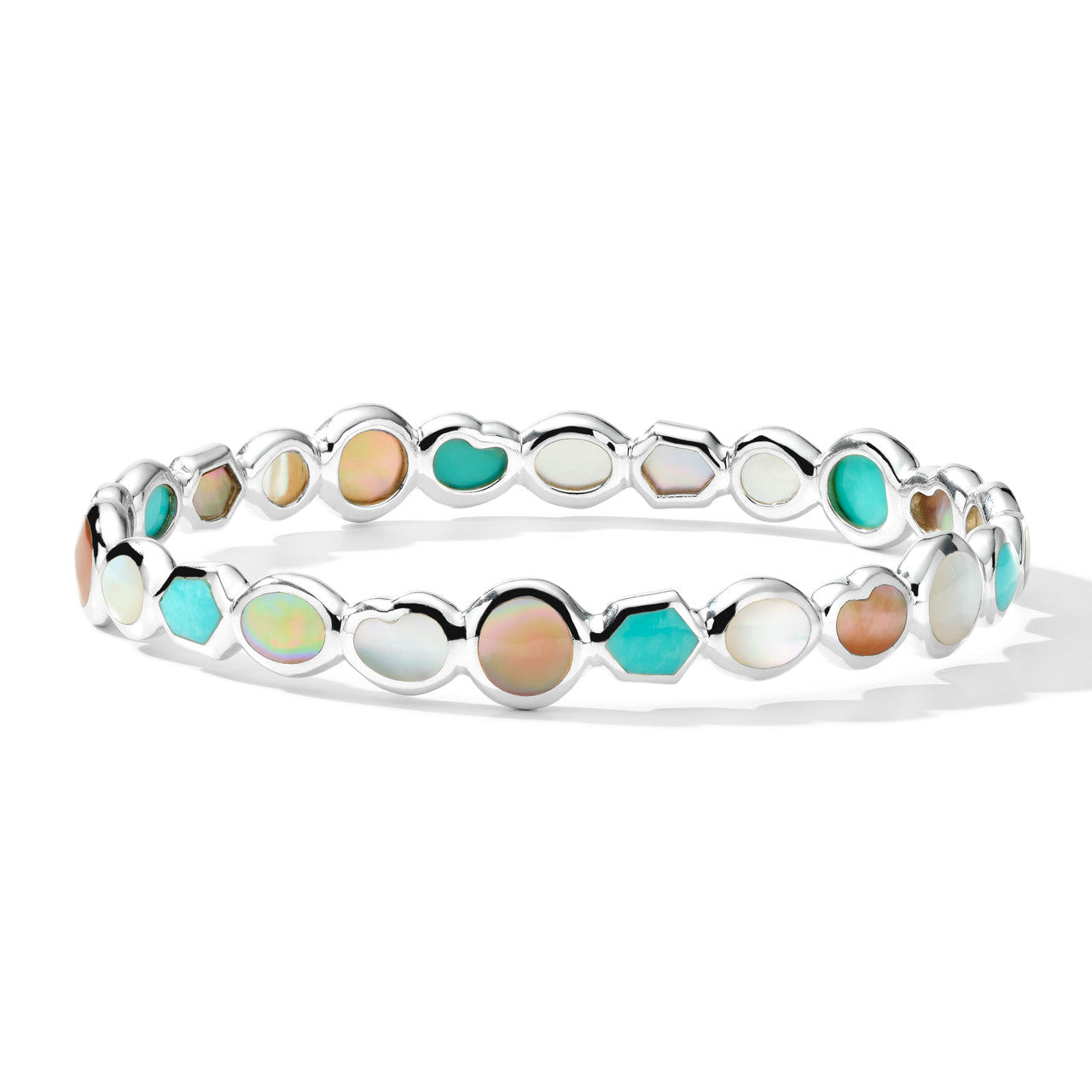 All-Over Stone Bangle in Isola