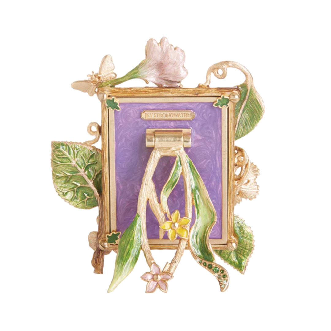 Jay Strongwater 3 X 4 Dutch Floral Frame