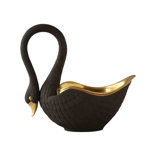 L'Objet Black Swan Bowl, Medium
