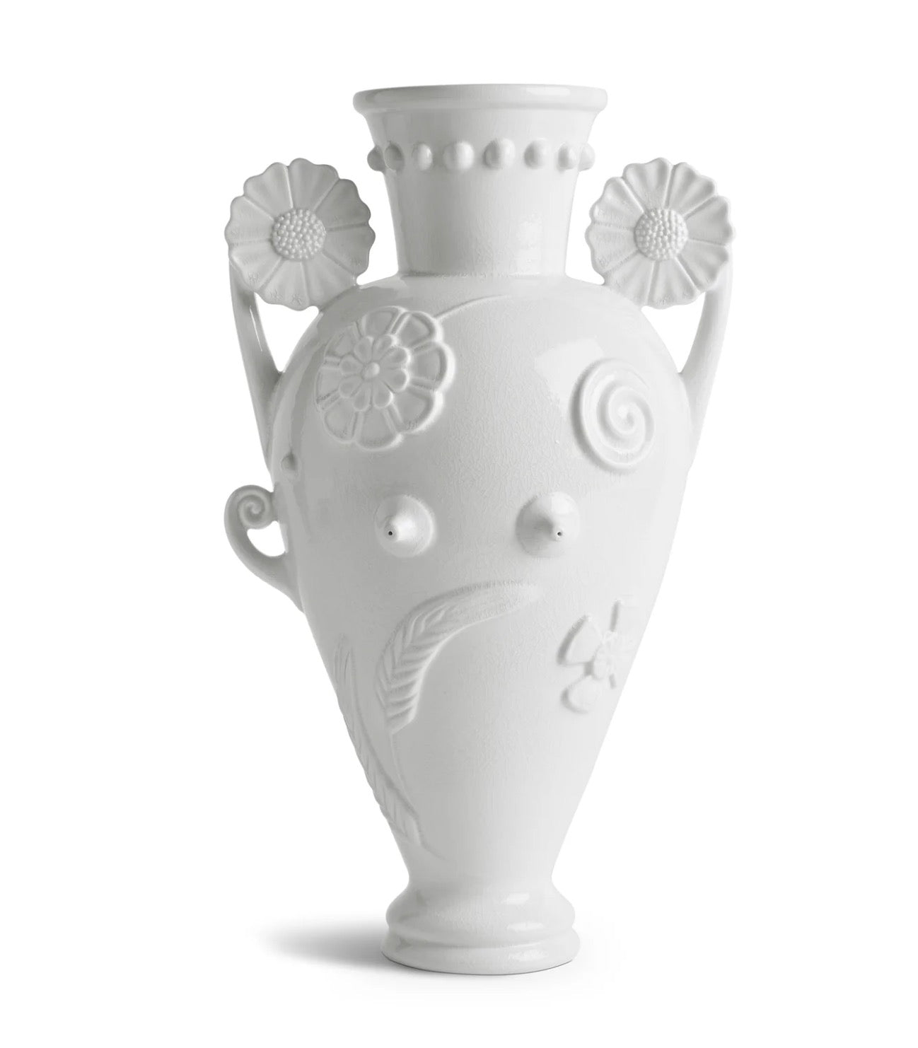 Pantheon Persephone Amphora in White