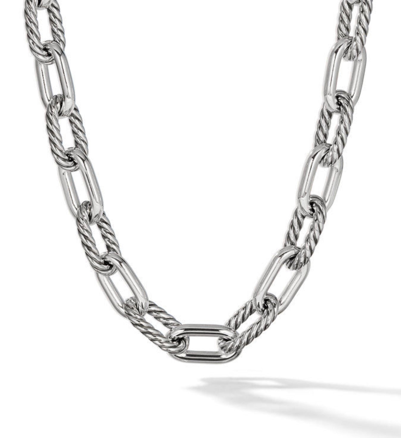 DY Madison® Chain Necklace in Sterling Silver, 13.5mm