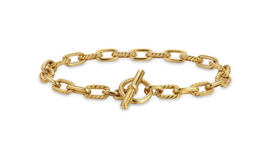 DY Madison® Toggle Chain Bracelet in 18K Yellow Gold
