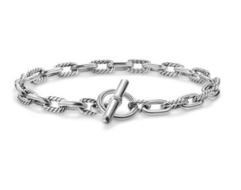 DY Madison® Toggle Chain Bracelet in Sterling Silver
