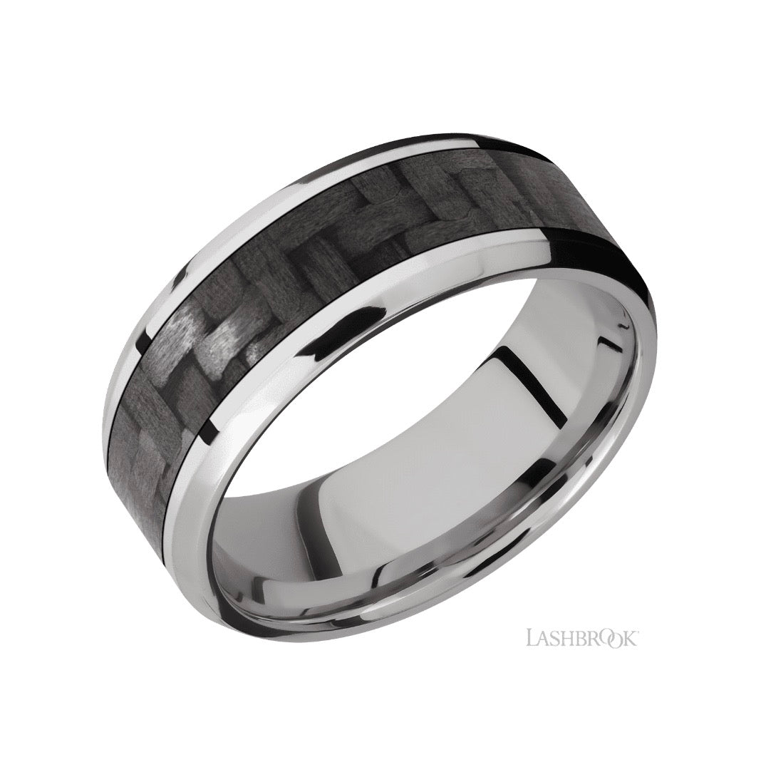 Titanium and Carbon Fiber Band