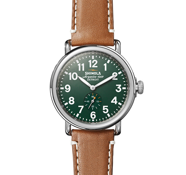 The Runwell 41mm With Green Dial