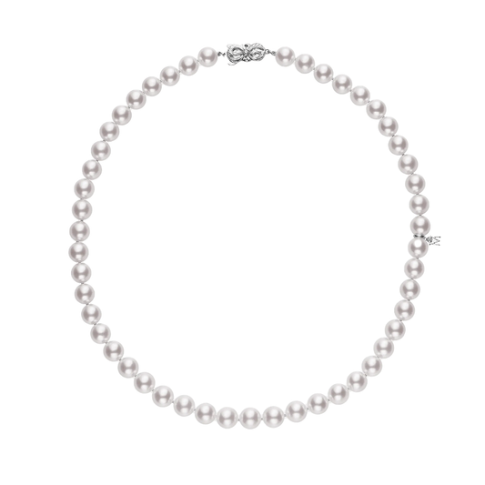 Akoya Pearl Princess Strand in 18K White Gold