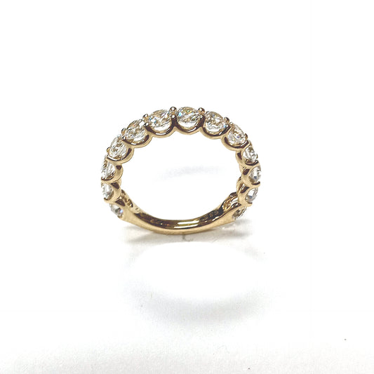 MJ YOUR WAY 9K/CZ SAMPLE PRICED AS 14KY U-PRONG SET 13 ROUND...