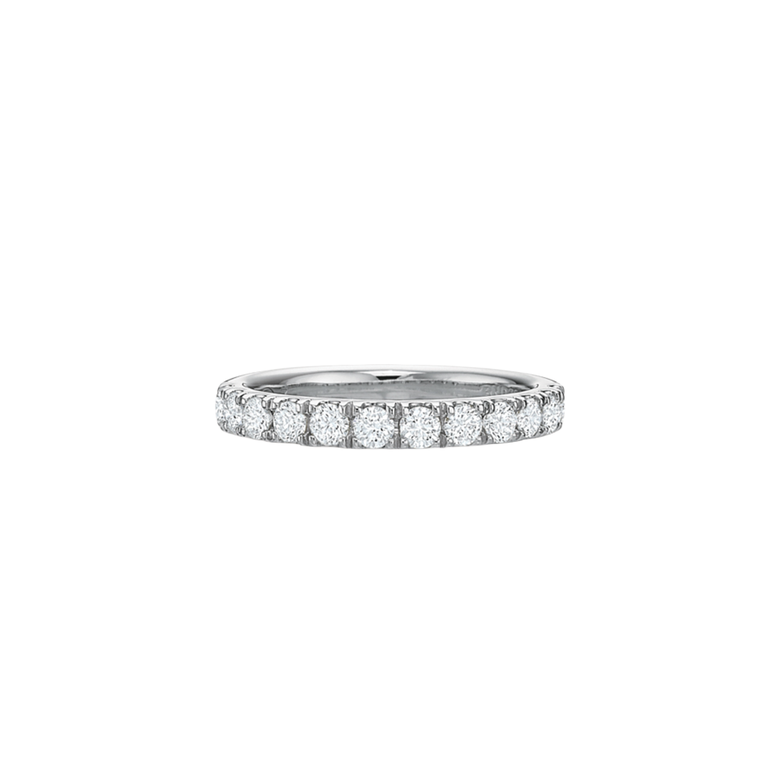 Halfway Split Prong Band 0.75ctw