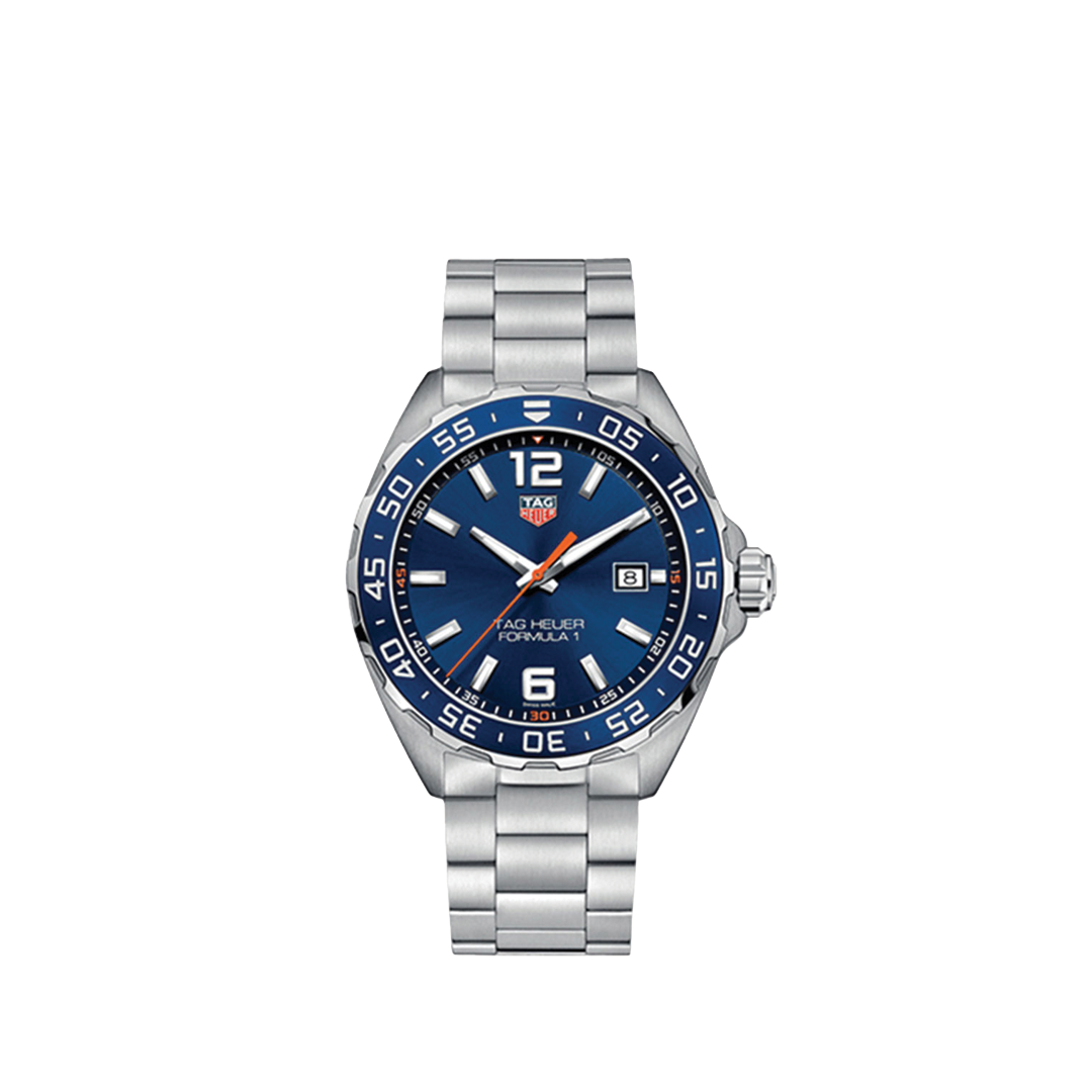 43mm Formula 1 Watch With Blue Dial & Bezel