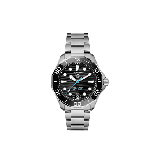 42mm Aquaracer Professional 300 Watch with Black Dial