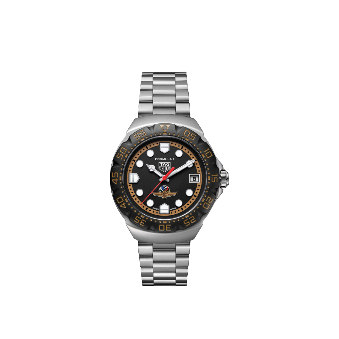 38mm Limited Edition Formula 1 X Indy 500 Watch with Black Dial