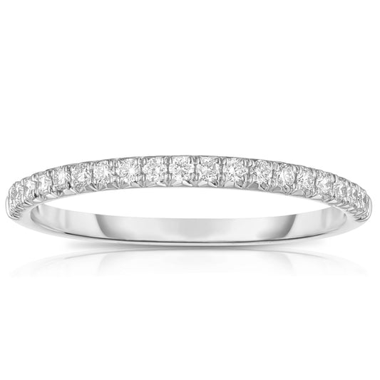 HalfWay French Cut Diamond Band