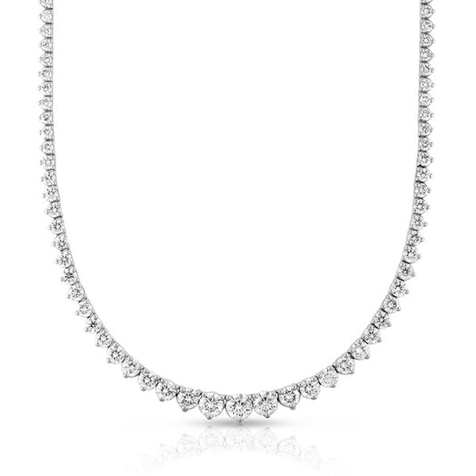 Graduated Tennis Necklace