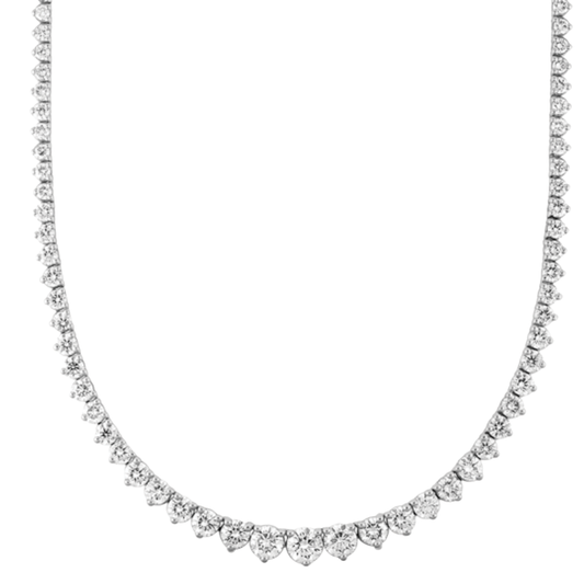 Graduated Tennis Necklace