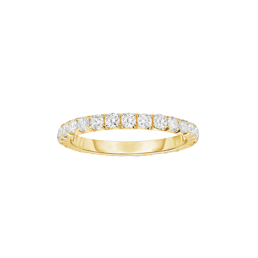 Eternity French Cut Diamond Band