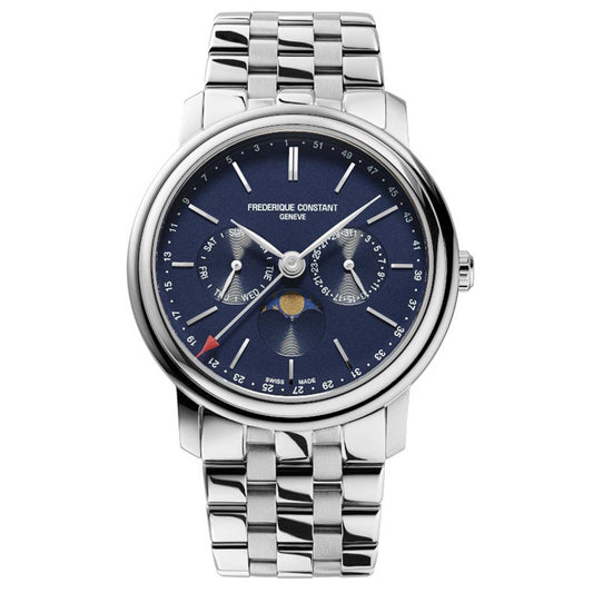 Classics Blue Moonphase Business Timer