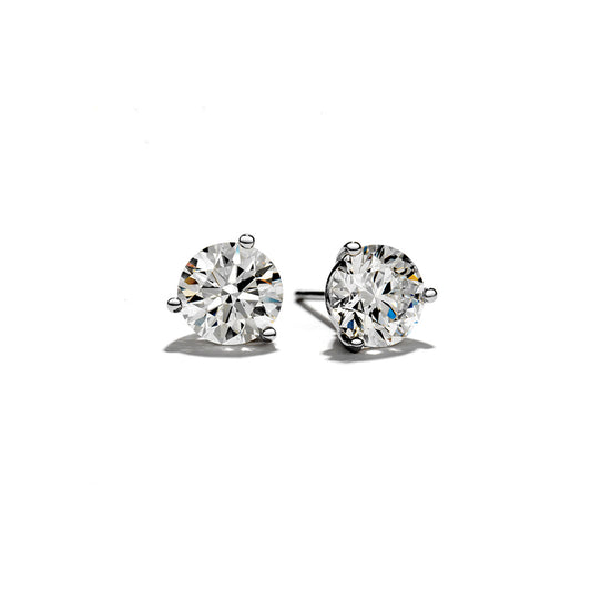 2.00ct Diamond Stud Earrings in 18k White Gold