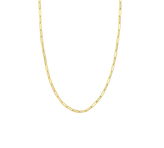 Paperclip Chain 16"
