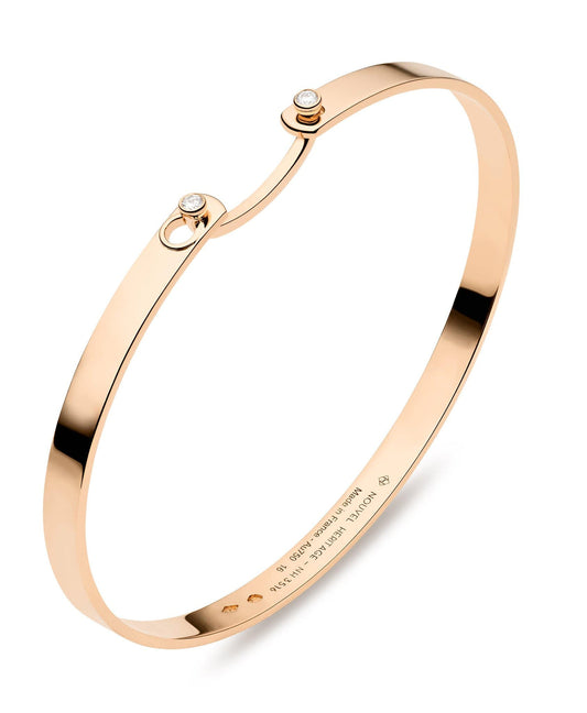 'Monday Morning' Bangle in Rose Gold