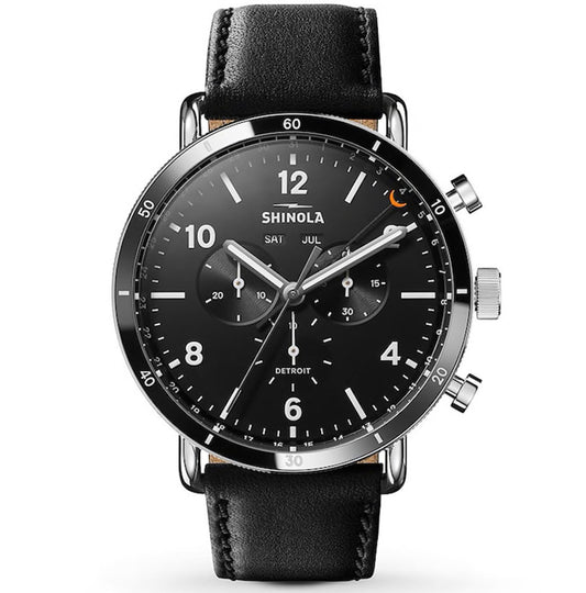 Canfield Sport 45mm with Matte Black Dial