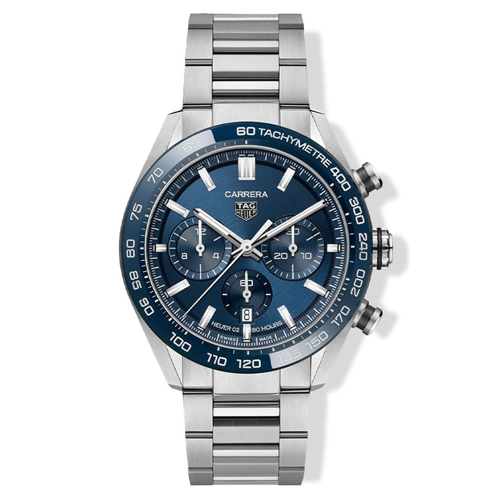Carrera Automatic 44mm with Blue Dial