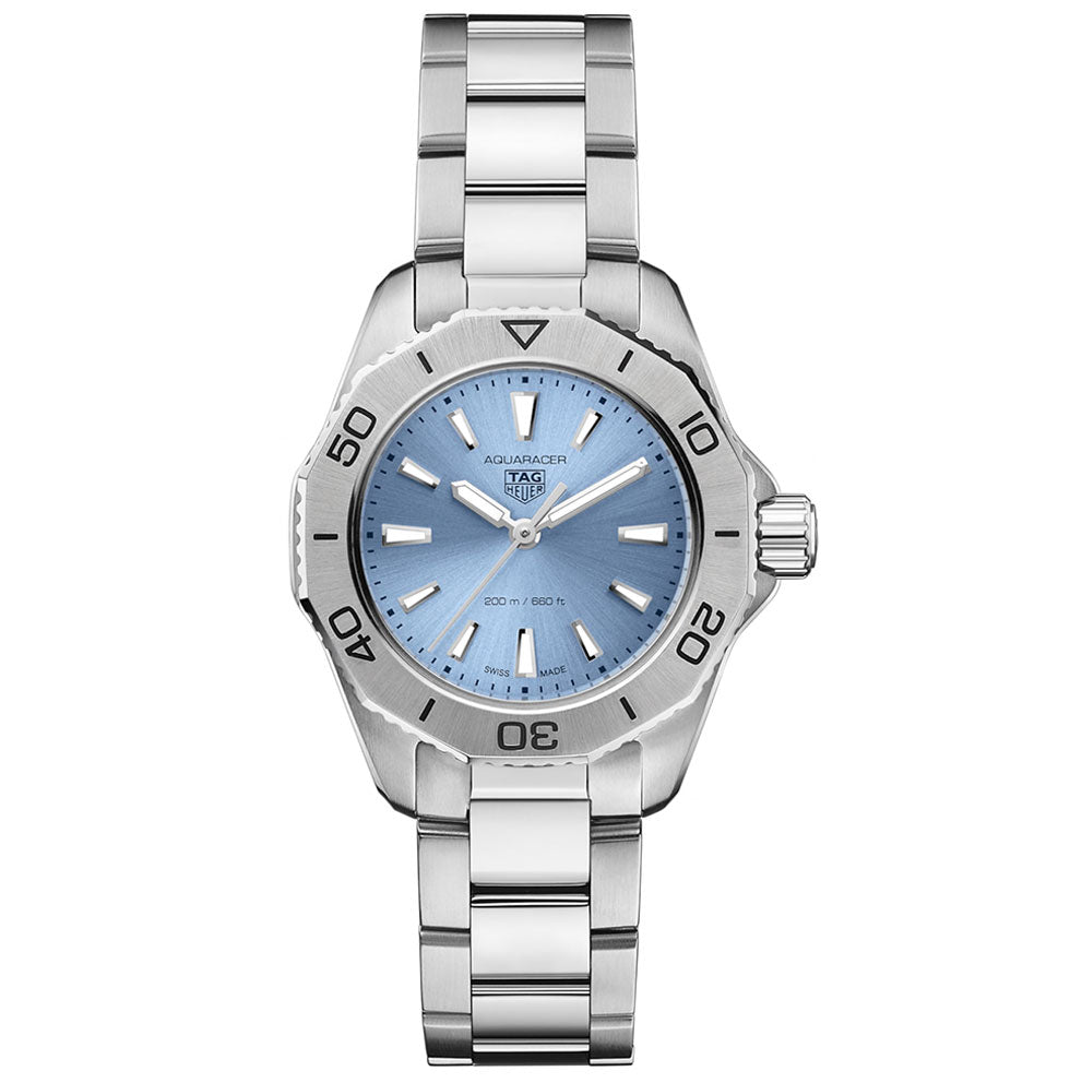 30mm 'Aquaracer' Professional 200 with Light Blue Dial