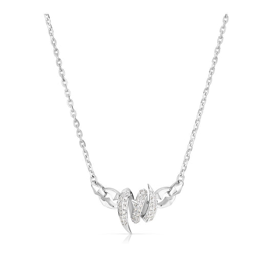 Thorn Embrace Entwined Inline Pendant Necklace