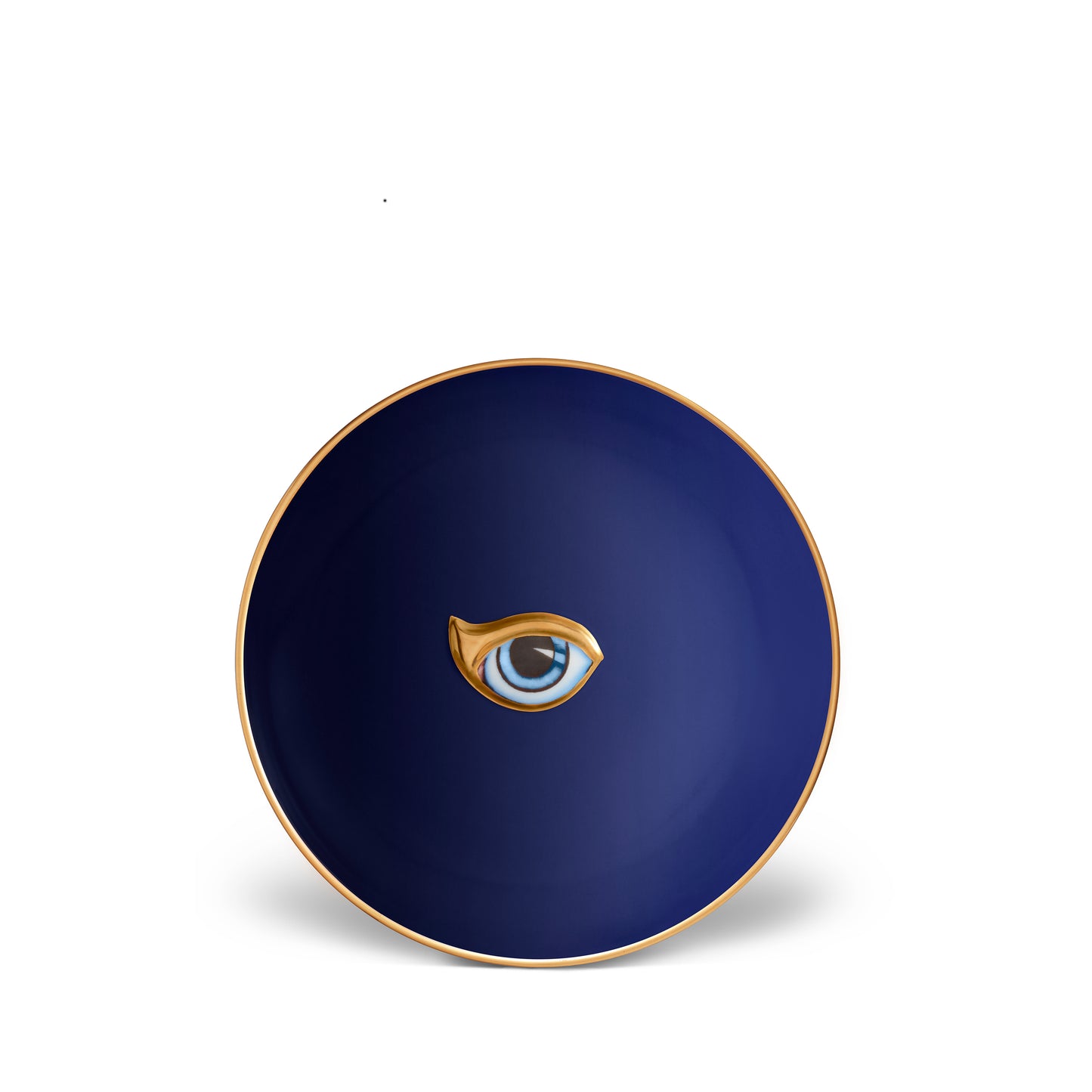'Lito' Canape Plate in Blue