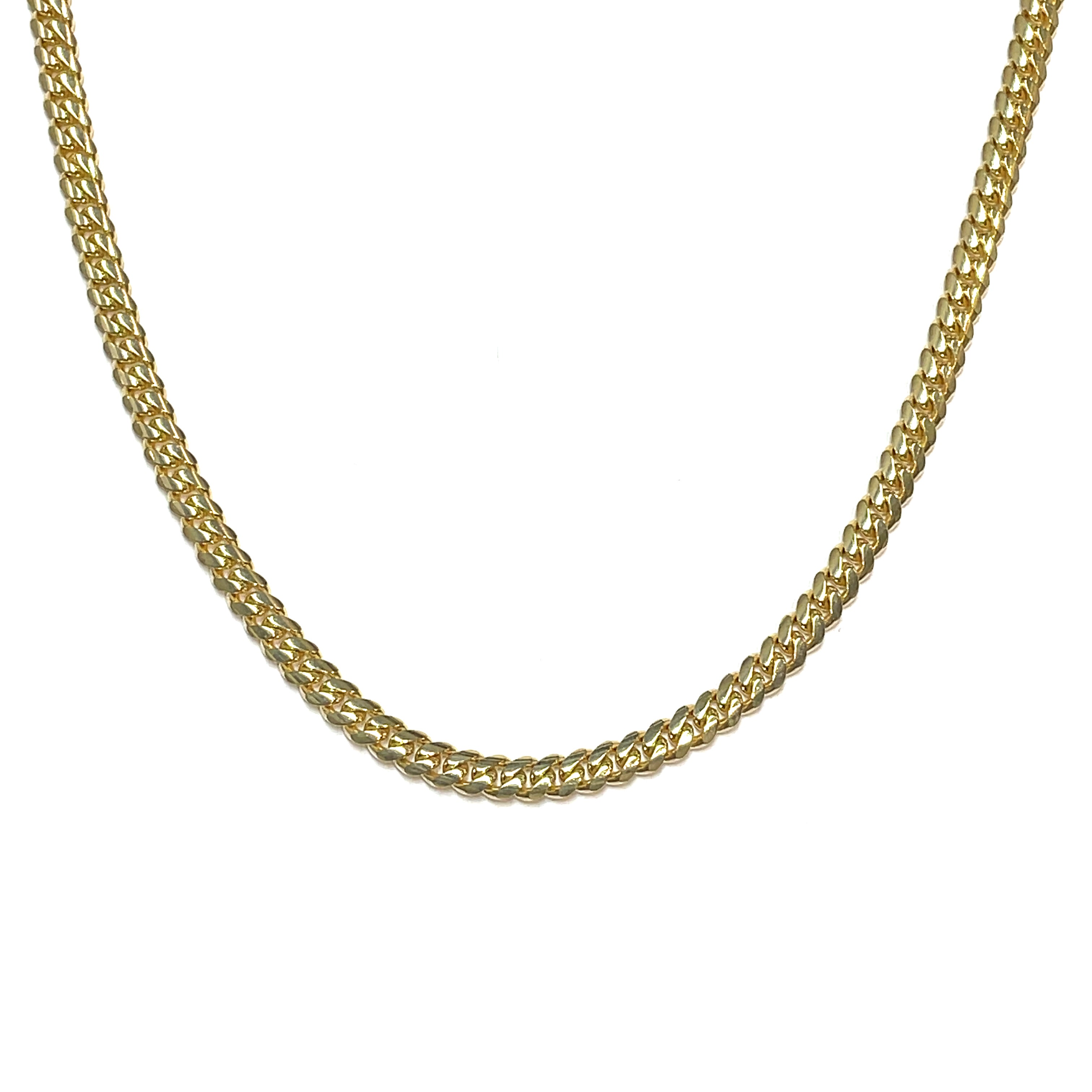 22" Cuban Link Chain Necklace