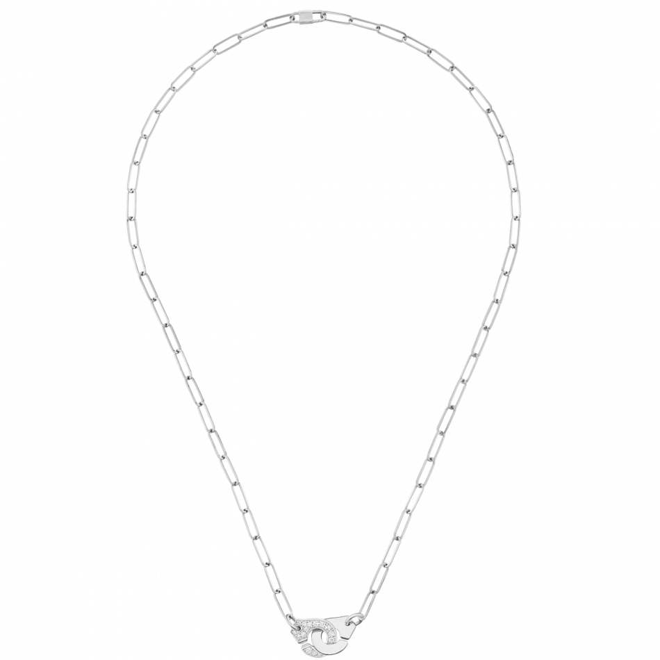 Menottes R10 Necklace in White Gold