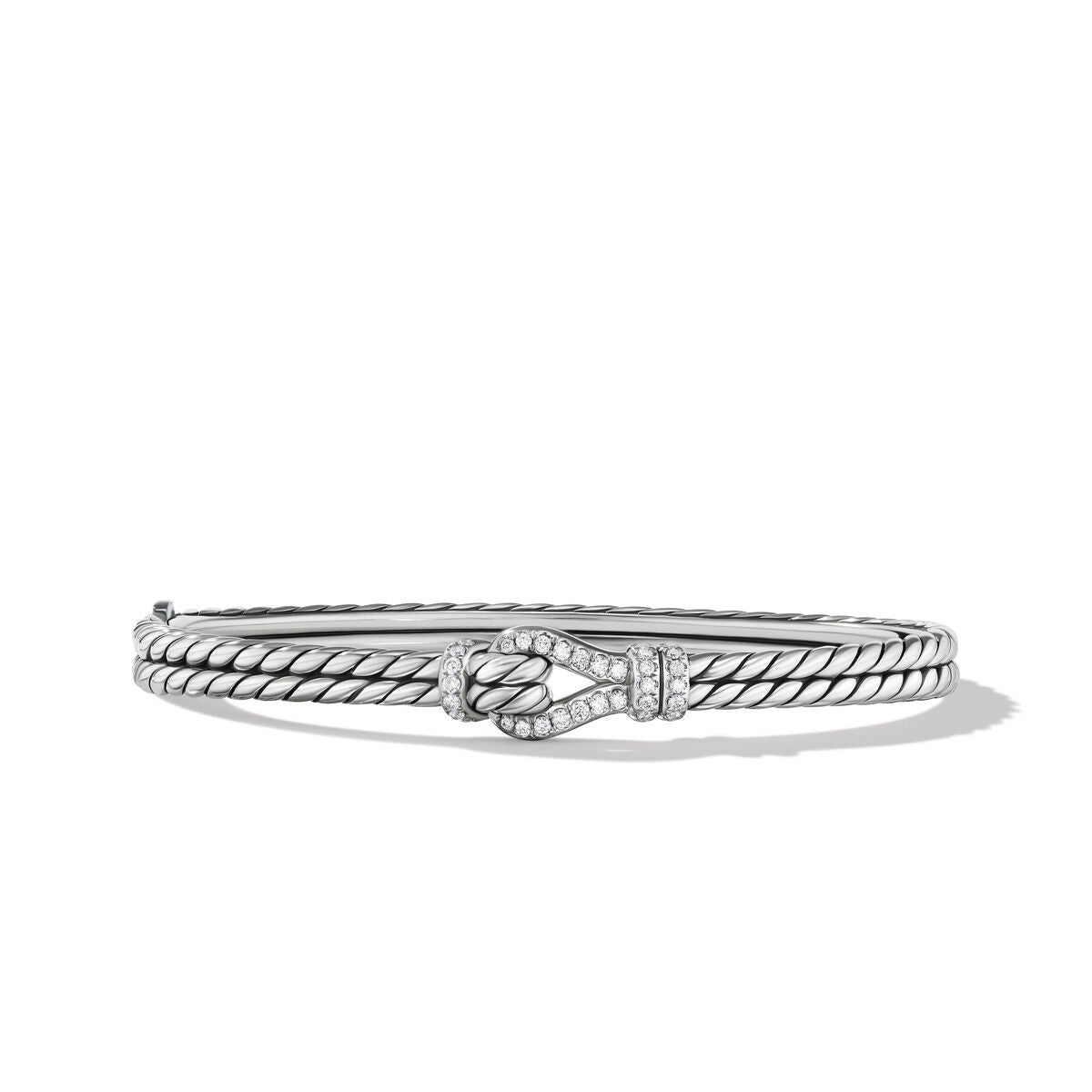 Thoroughbred Loop Bracelet with Pavé Diamonds