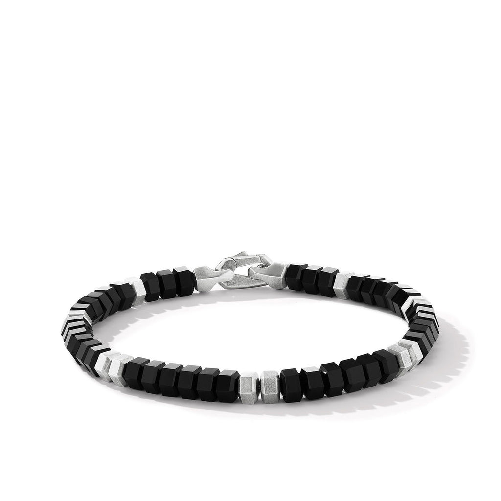 Spiritual Beads Hex Bracelet with Black Onyx